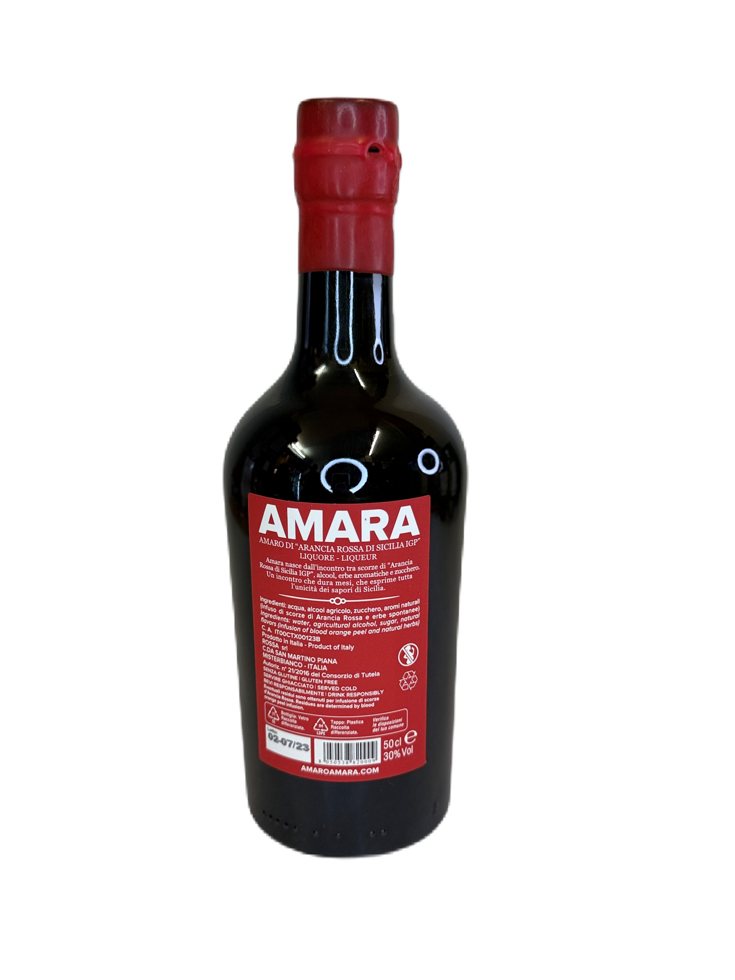 Amara – Amaro di Arancia Rossa di Sicilia