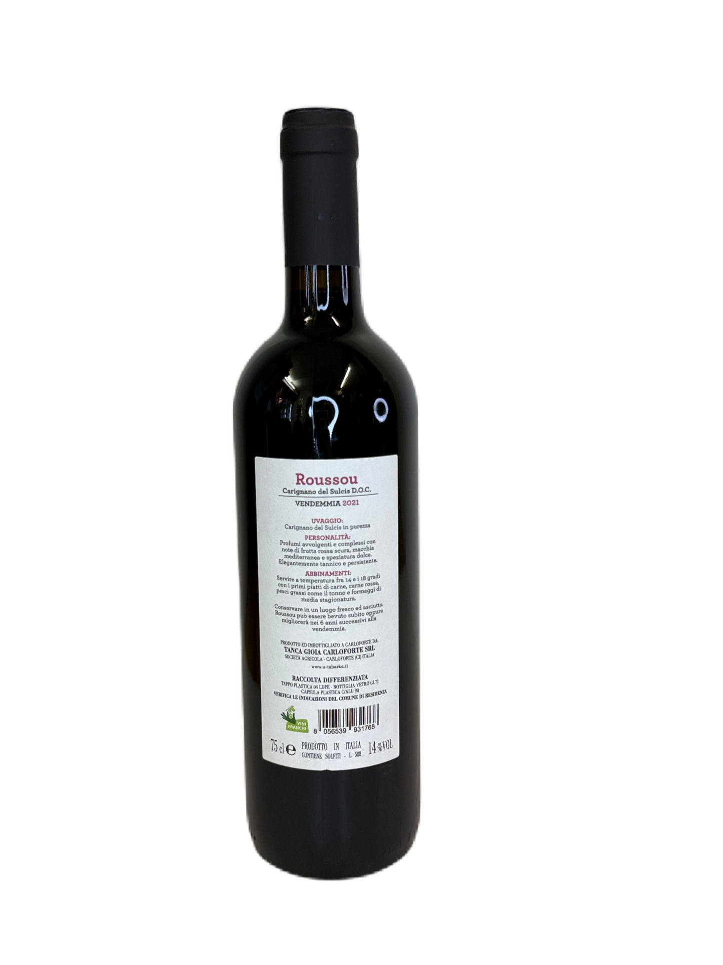 Roussou – Carignano del Sulcis DOC