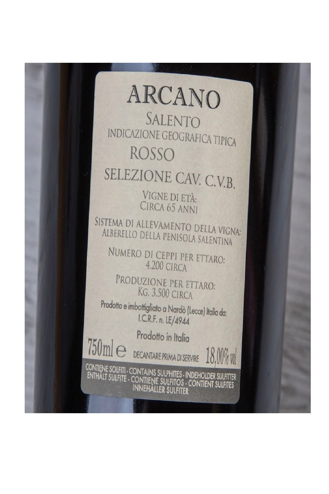 Arcano La Luna, IGT